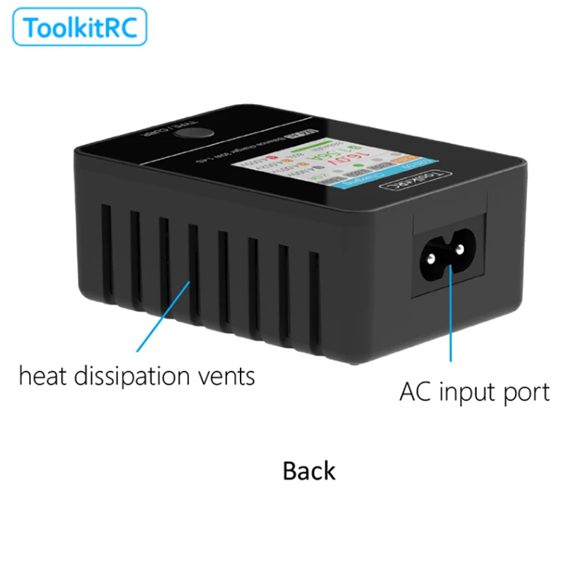 ToolkitRC M4AC 30W LCD Screen  - огляд і ціна Drone Racing Charger