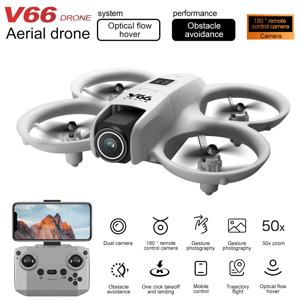 New V66 Mini Drone HD Camera 4 - огляд і ціна Drone Racing Camera