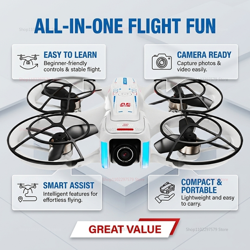 Introduction Drone GPS 8K Prof - огляд і ціна Drone Racing Camera