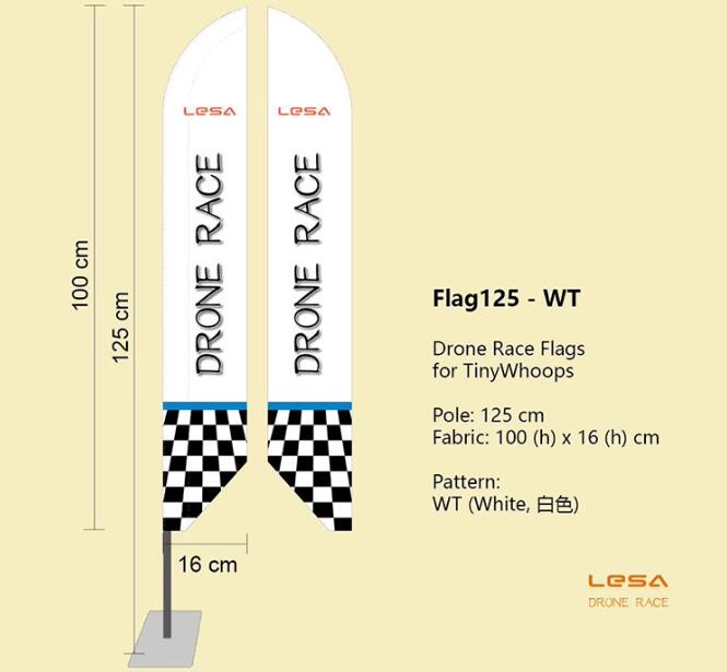 1 pair/ 2sets of ​​Car Racing  - огляд і ціна Drone Racing Flag