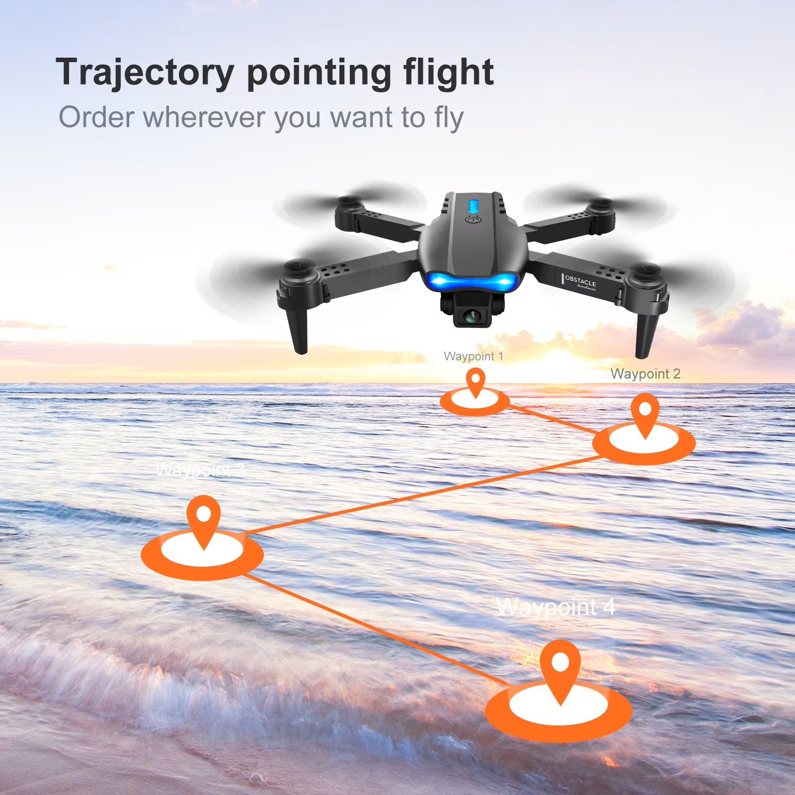 The 2026 upgraded E88 PRO MAX  - огляд і ціна Drone Racing Camera