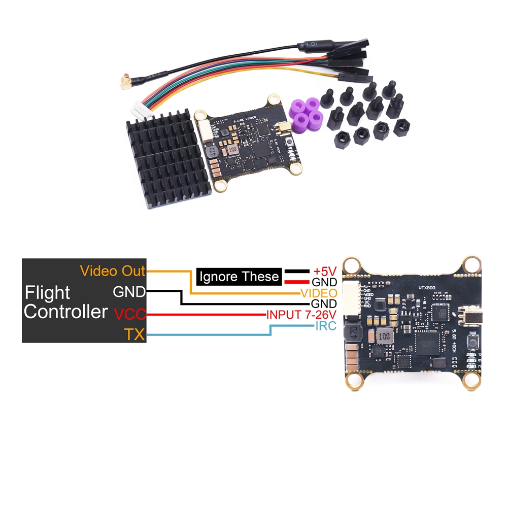A25P B-CUBE 5.8G Video Transmi - огляд і ціна Drone Racing Transmitter