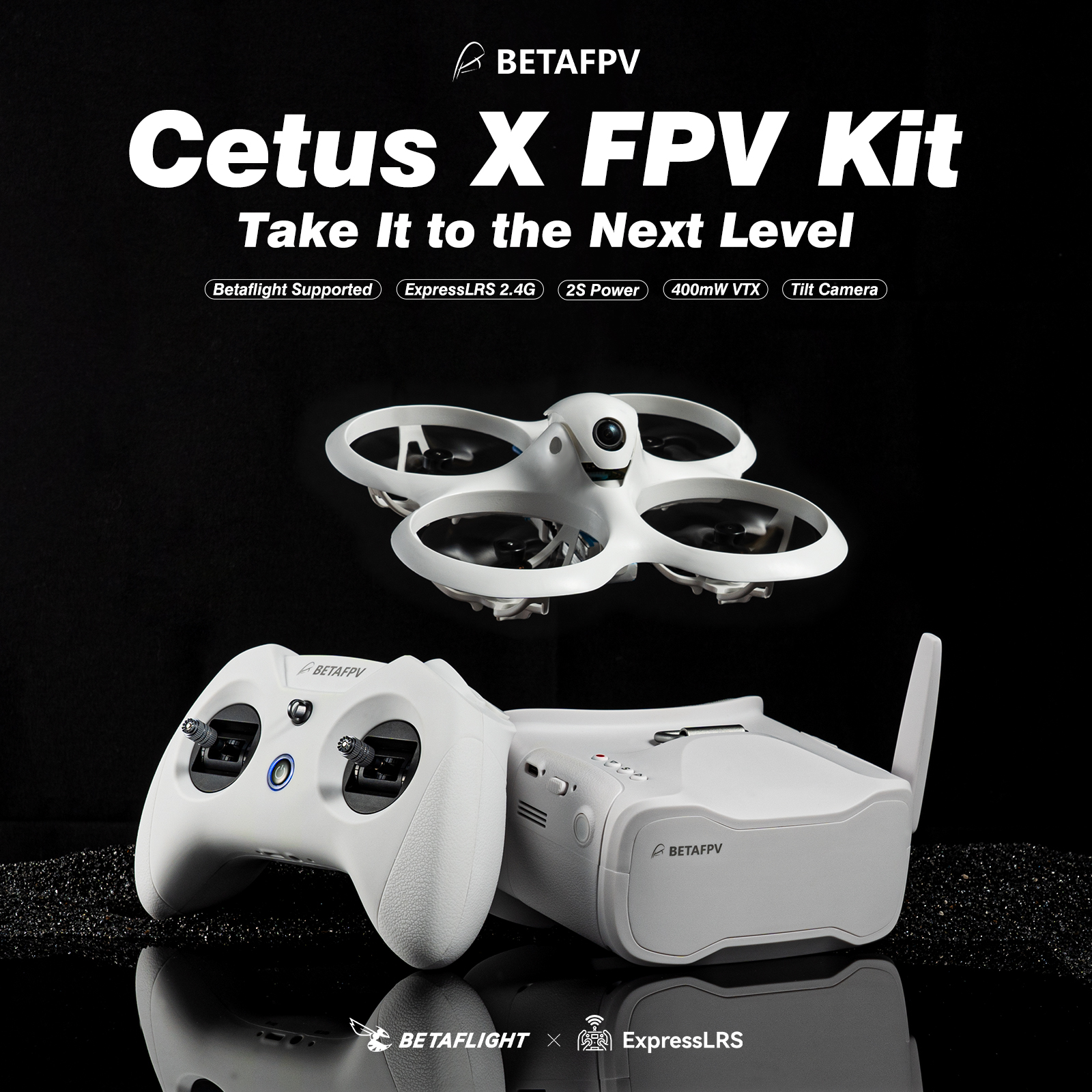 BETAFPV Cetus X FPV Kit Racing - огляд і ціна Drone Racing Goggles