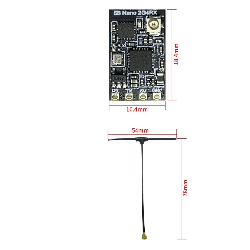 SpeedyBee Nano 2.4G ExpressLRS - огляд і ціна Drone Racing Receiver