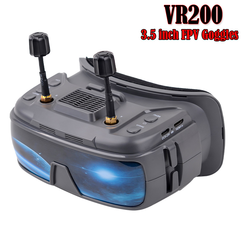 VR200 3.5 inch 5.8G FPV Video  - огляд і ціна Drone Racing Goggles