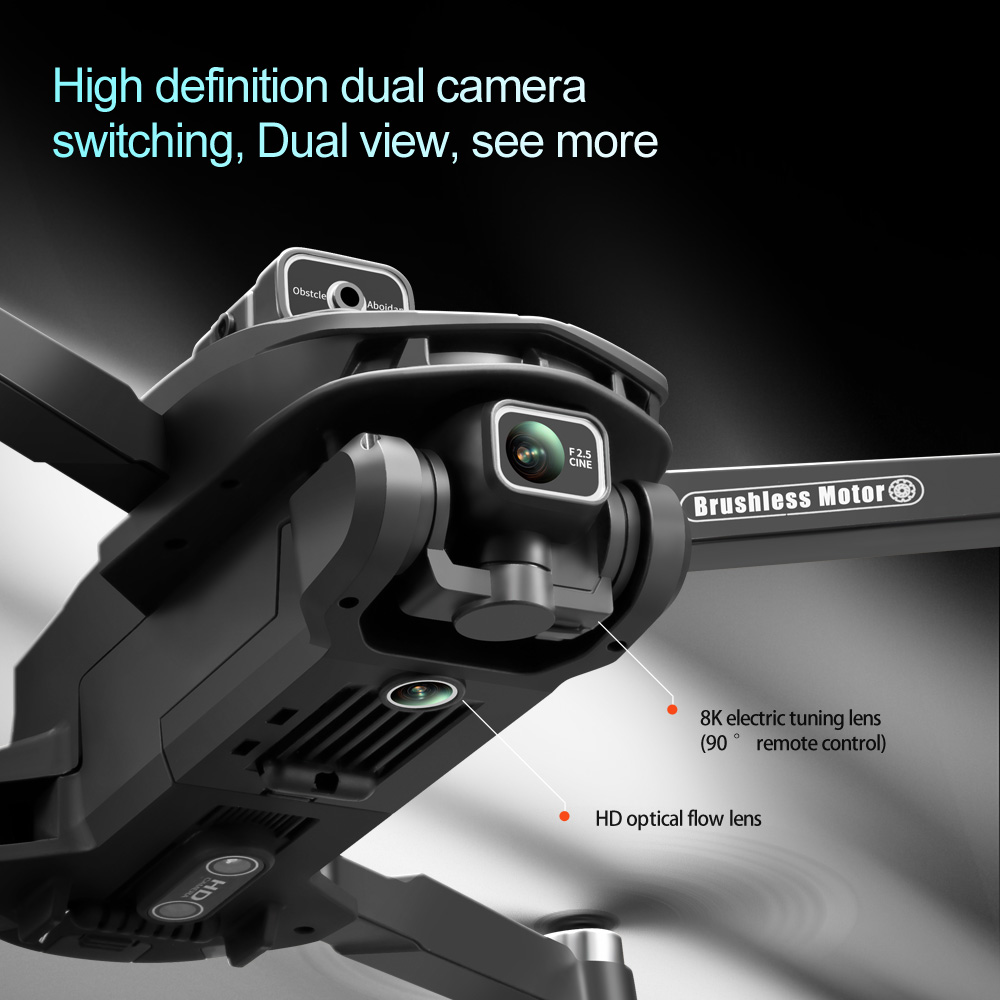 V168 PRO Max GPS Drone 8K Prof - огляд і ціна Drone Racing Camera