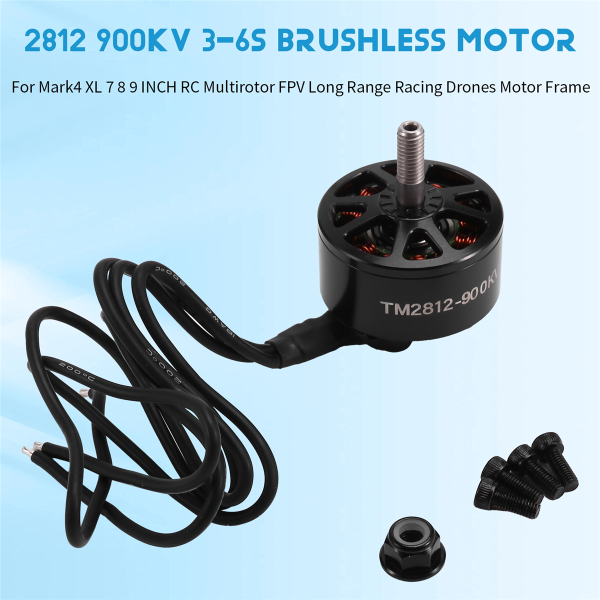 A56G-2812 900KV 3-6S Brushless - огляд і ціна Drone Racing Charger