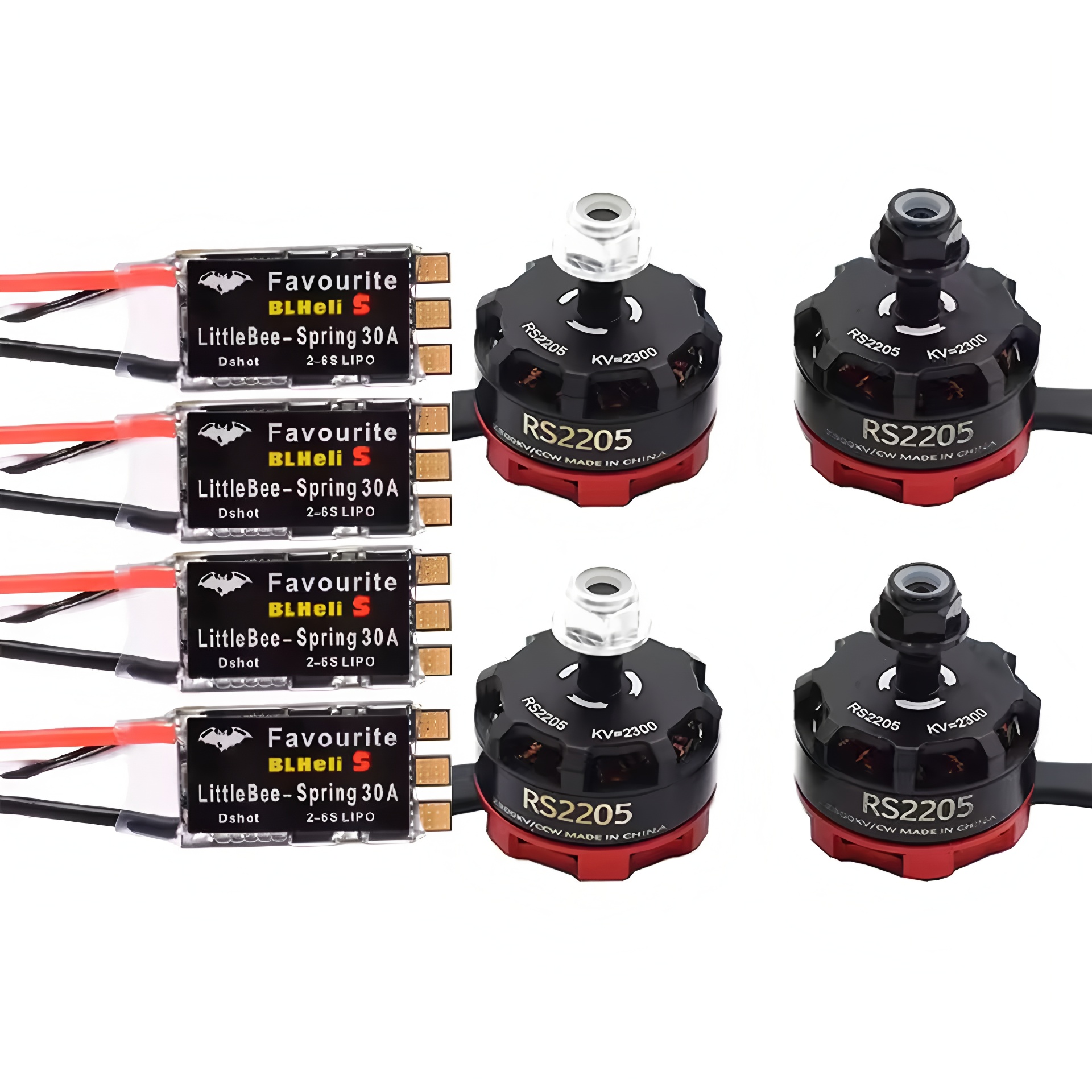FPV RS2205 2300KV CW CCW Brush - огляд і ціна Drone Racing Esc