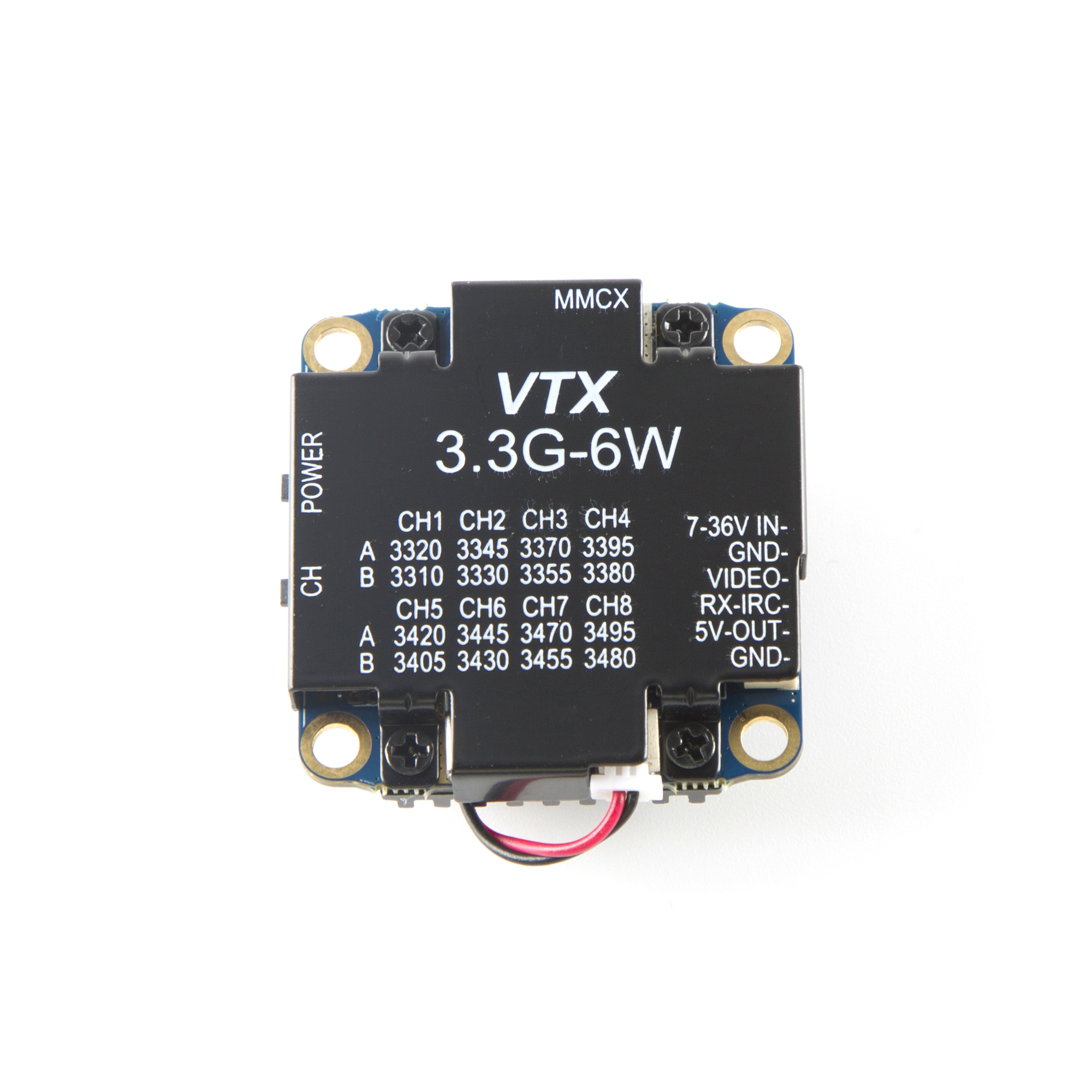 FPV Video Transmitter 3.3G 6W  - огляд і ціна Drone Racing Transmitter